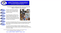 Desktop Screenshot of landprecision.com